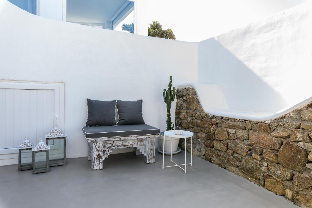 Mykonos Supreme Comfort Suites & Villas Kalafatis Bagian luar foto