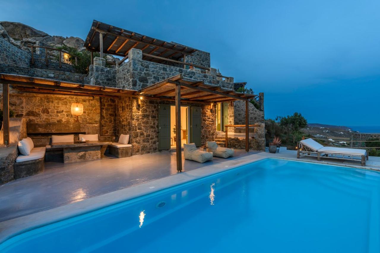 Mykonos Supreme Comfort Suites & Villas Kalafatis Bagian luar foto