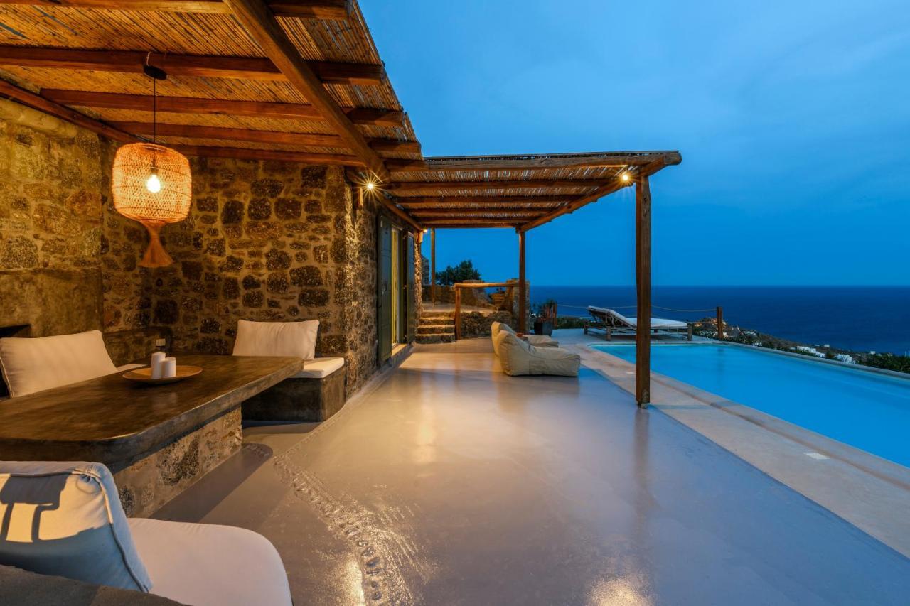 Mykonos Supreme Comfort Suites & Villas Kalafatis Bagian luar foto