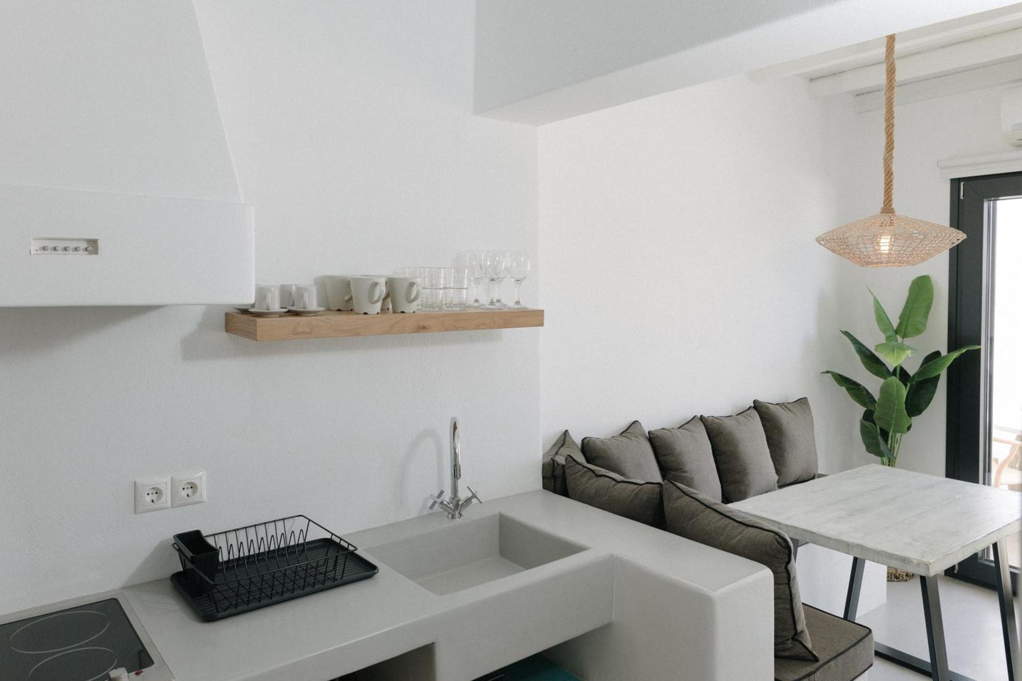 Mykonos Supreme Comfort Suites & Villas Kalafatis Bagian luar foto